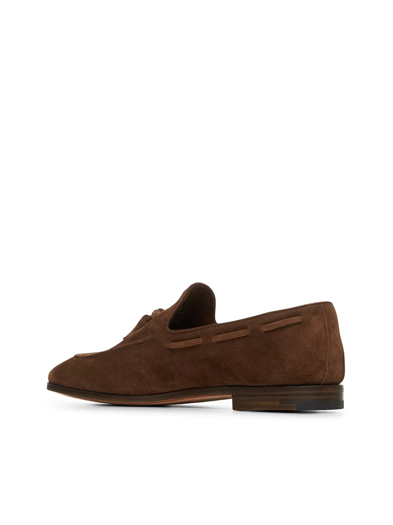 Brown suede Maidstone loafers