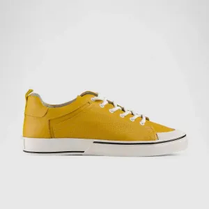 Bulletti Lace Up Sneaker Yellow 152-17294