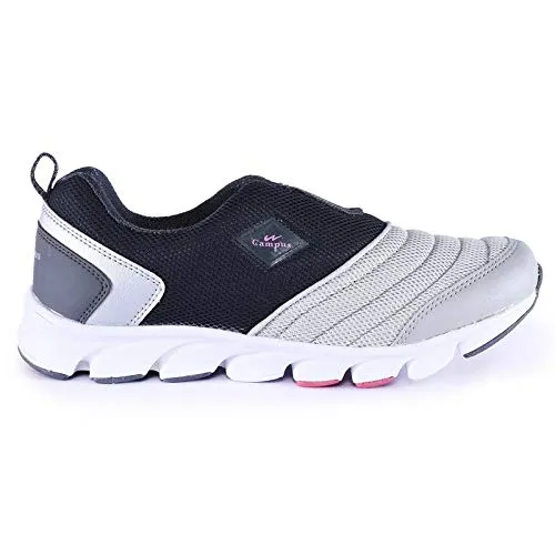 Campus Women's L.Gry/D.Gry Running Shoes-7 UK/India (41 EU) (Montee)