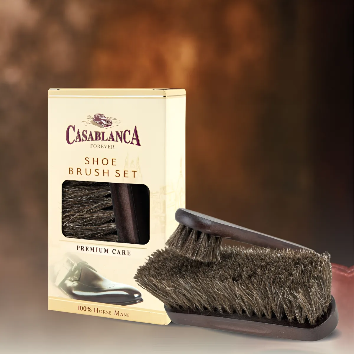 Casablanca Premium Shoe Brush Set