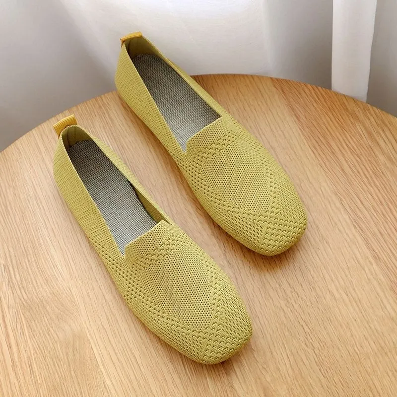 Casual Knit Flats
