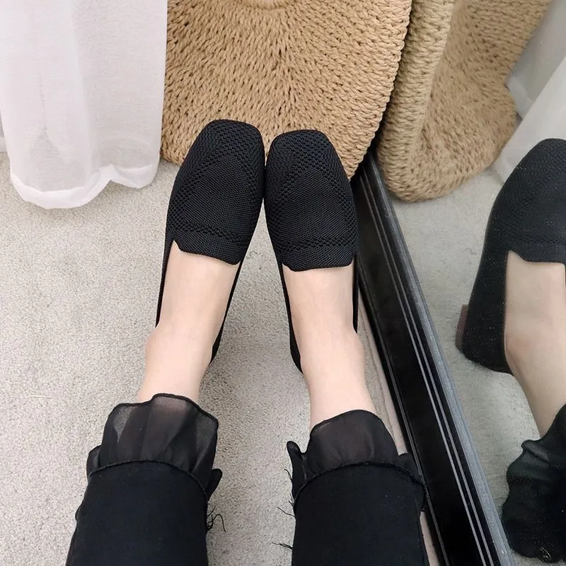 Casual Knit Flats