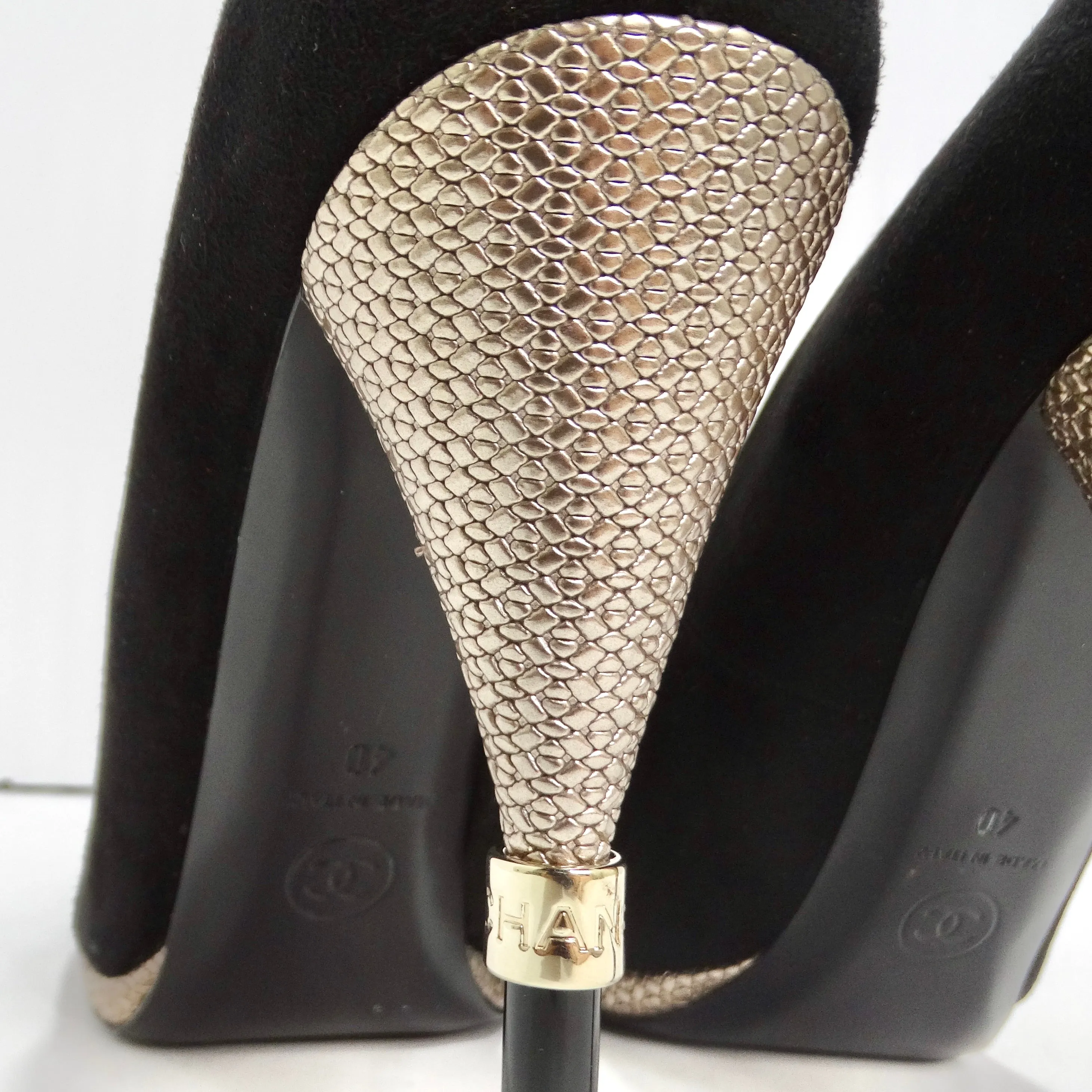 Chanel 2016 Suede Pumps