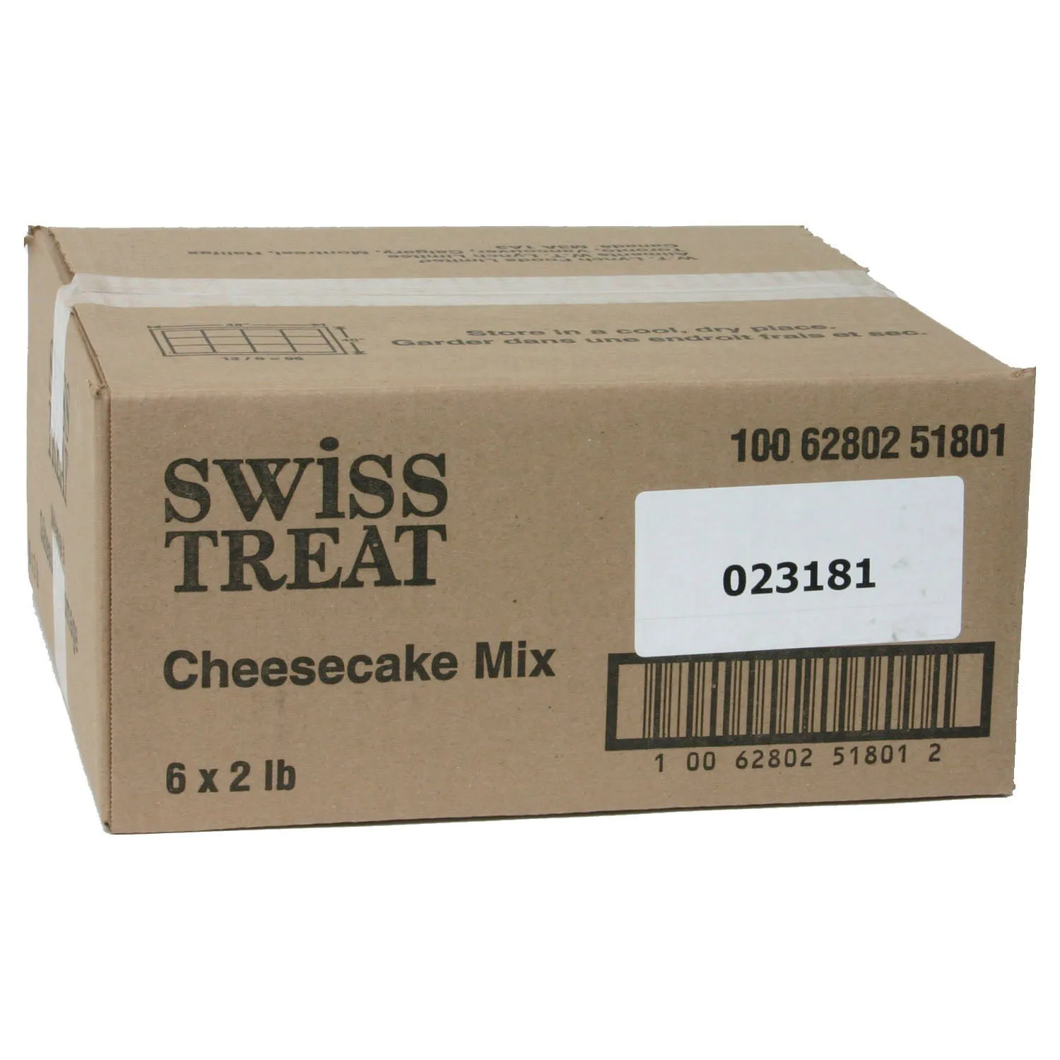 Cheesecake Mix - 6 x 2 Lbs. - Swiss Treat By Lynch - Baking Mixes and Ingredients - Canadian Distribution
