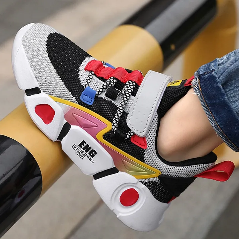 Children Casual Sneakers Kids Tennis Non-Slip Sole Flats Shoes
