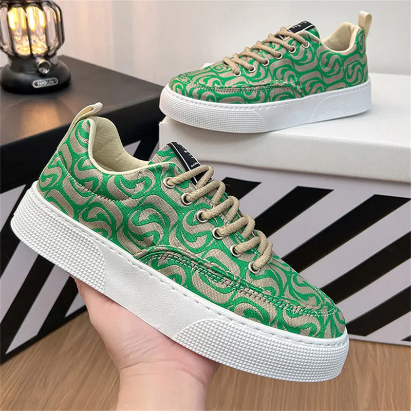 Cloud Embroidery Cozy Cotton Cloth Casual Shoes for Men