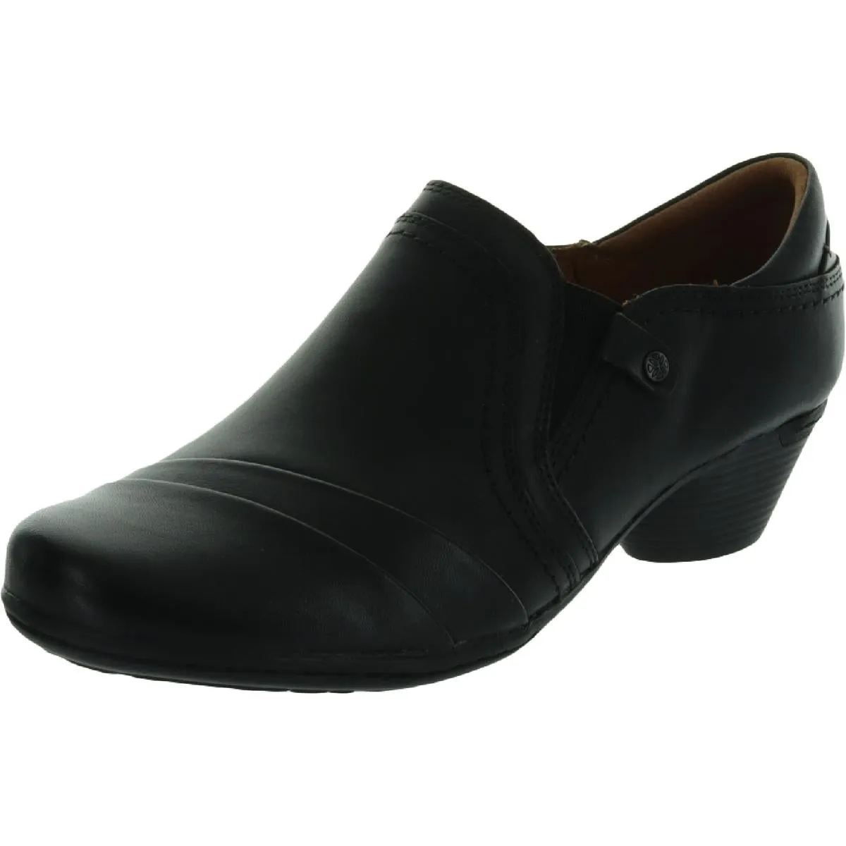 Cobb Hill Womens Laurel Leather Slip On Slip On Shoes