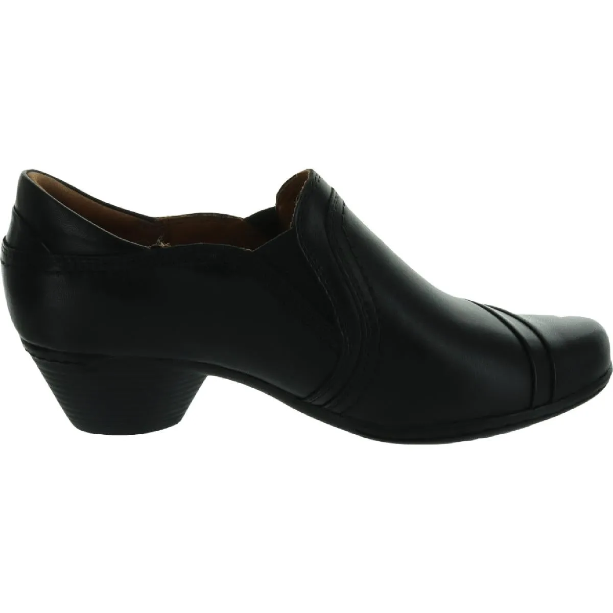 Cobb Hill Womens Laurel Leather Slip On Slip On Shoes