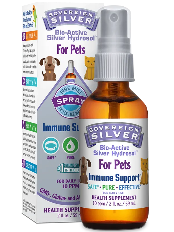 Colloidal Silver Spray for Pets