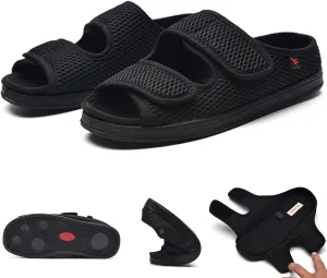 Comfort & Support: Men's Extra Wide Diabetic Slippers by AUSTYLCO