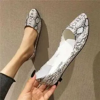 Comfortable American Style Pointed Toe Women Casual Flats
