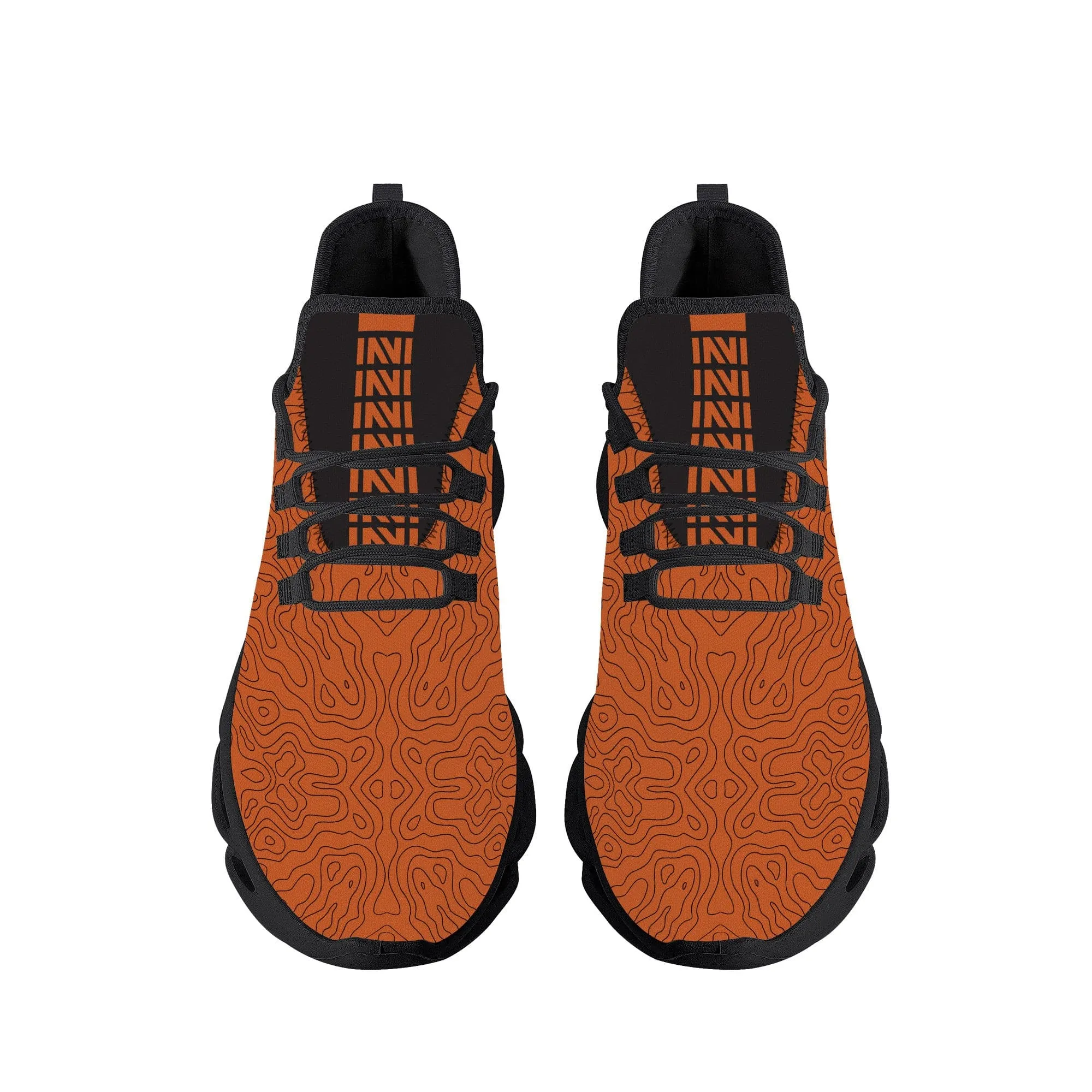 Copper Map Walking Shoes