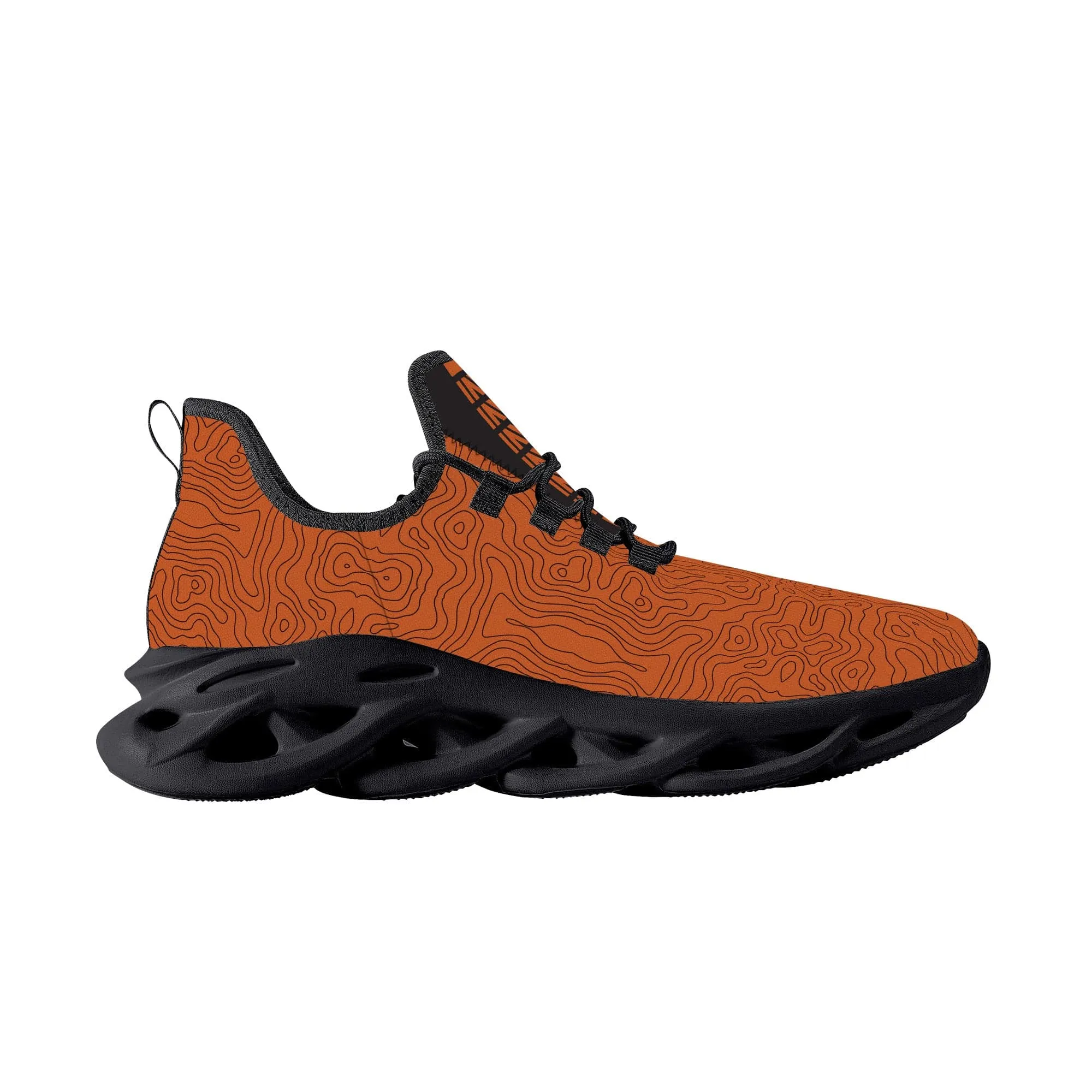 Copper Map Walking Shoes