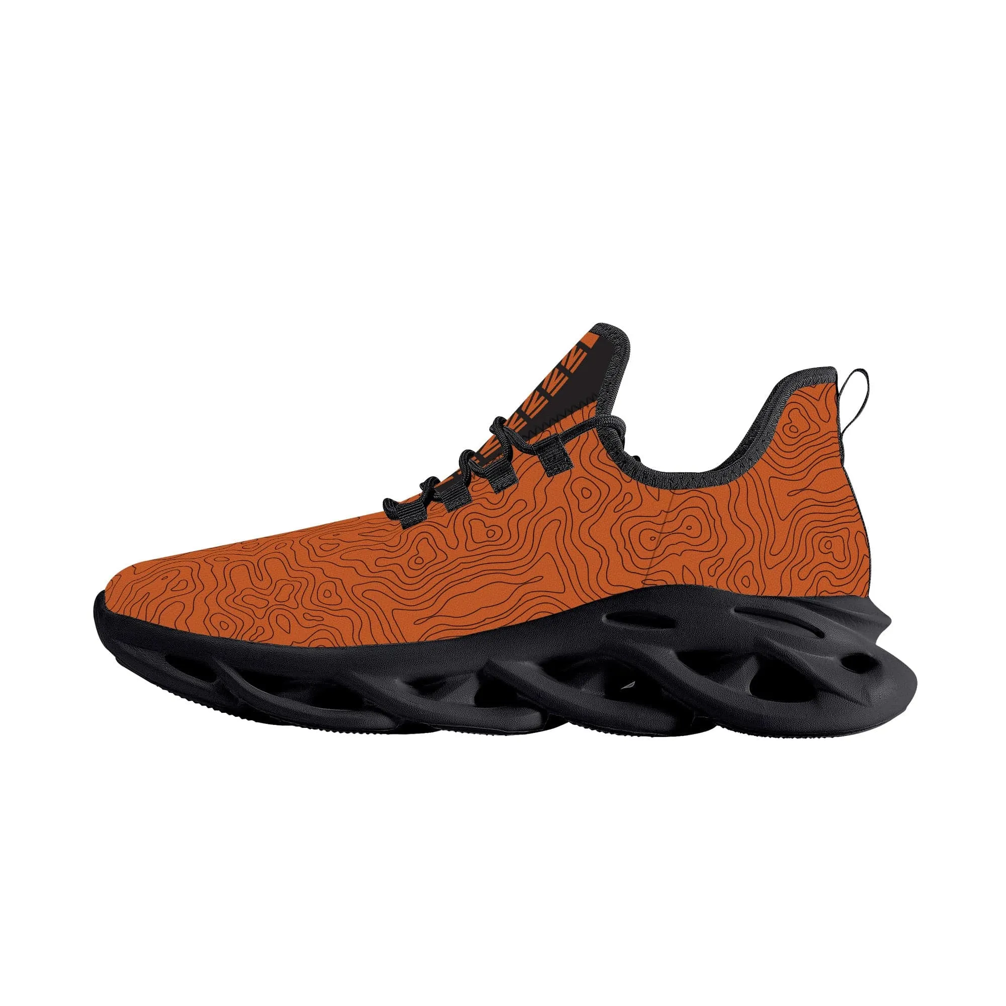 Copper Map Walking Shoes