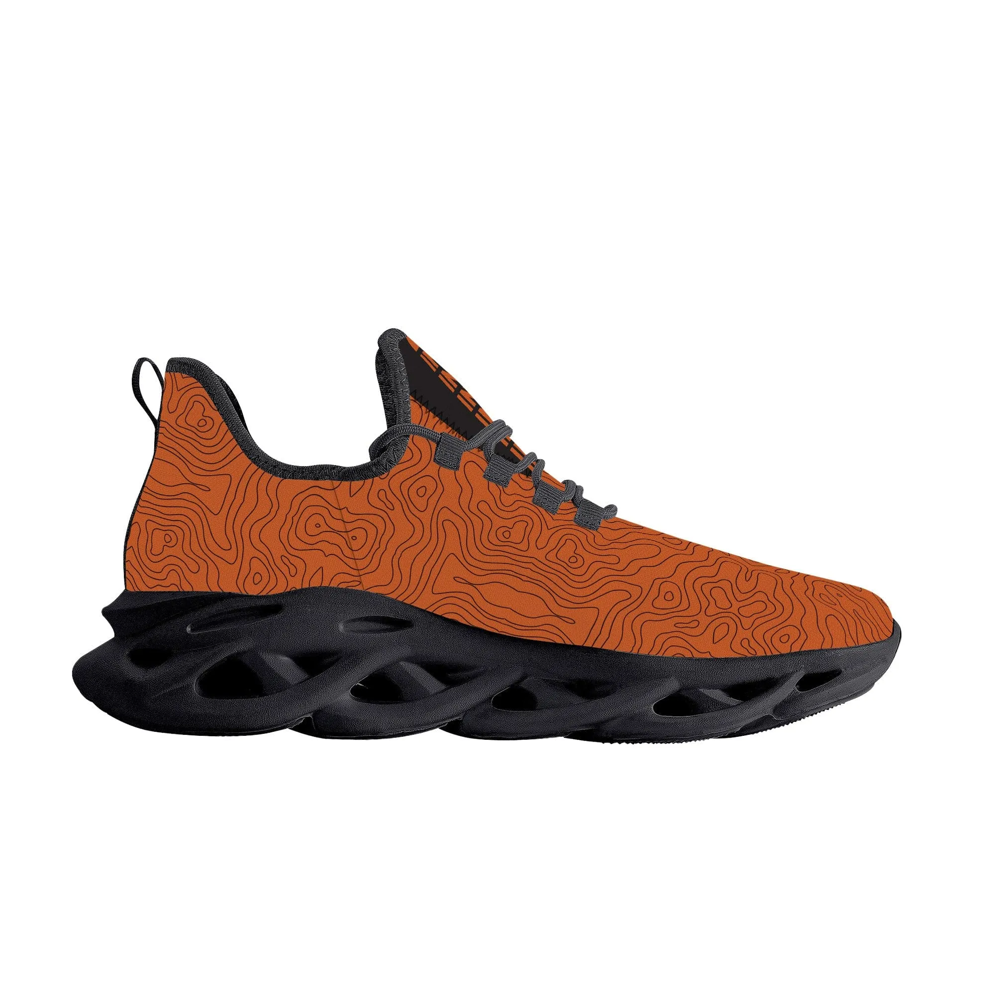 Copper Map Walking Shoes