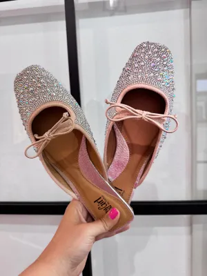 Corky's: Tongue Tied Rhinestone Flats