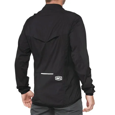 CORRIDOR Stretch Windbreaker Black