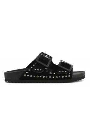 COW SUEDE BIO WITH STUDS