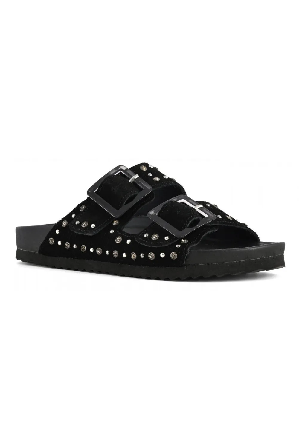 COW SUEDE BIO WITH STUDS