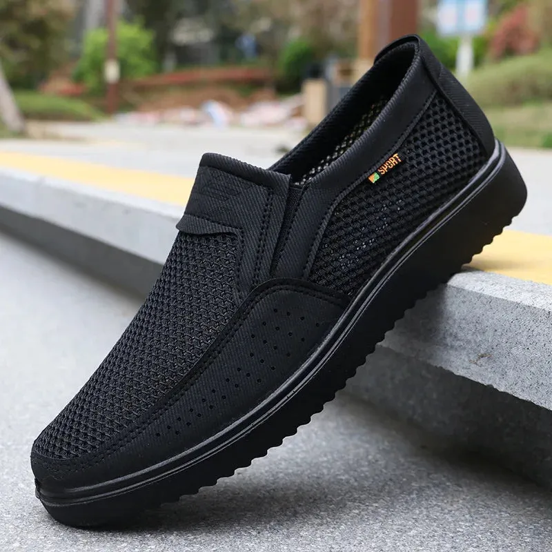 Crieff | Men's Lightweight Casual Shoes - Breathable Mesh with Non-Slip Features