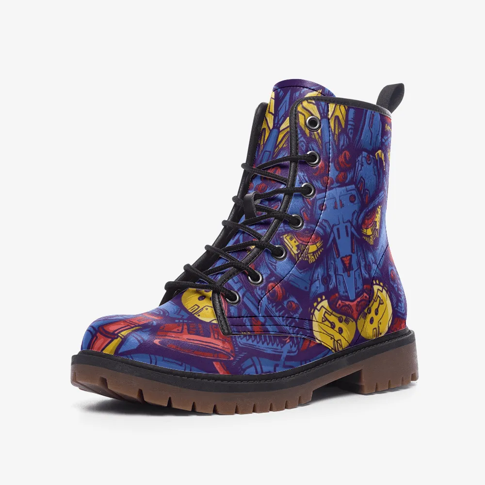 Cyberpunk Lion Casual Leather Lightweight boots MT