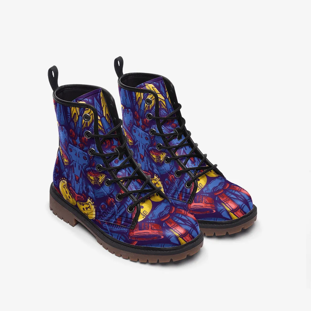 Cyberpunk Lion Casual Leather Lightweight boots MT