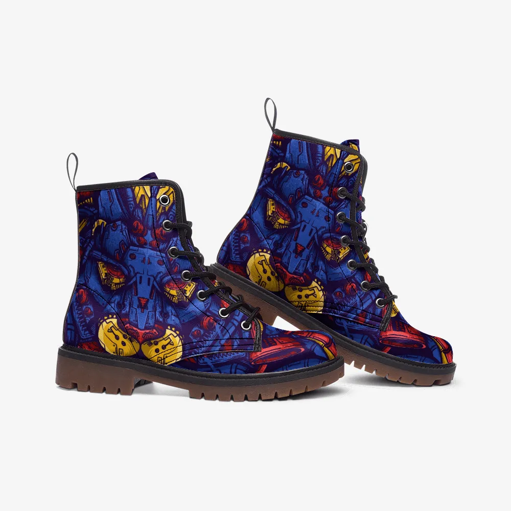 Cyberpunk Lion Casual Leather Lightweight boots MT