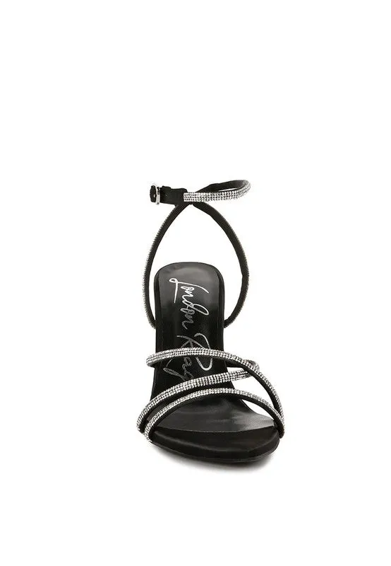 Dare Me- Rhinestone Accent Heels