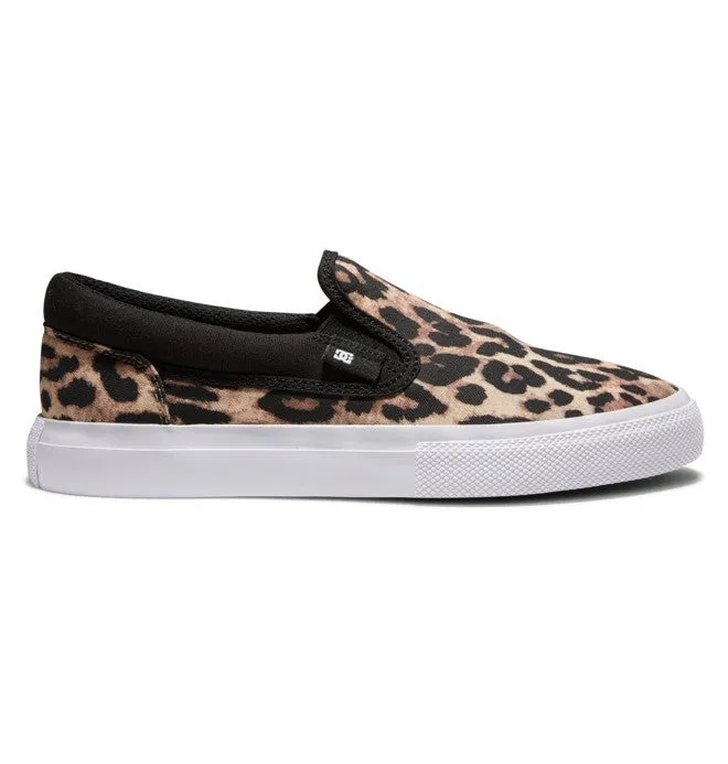 DC Womens Manual Canvas Slip-on Shoes