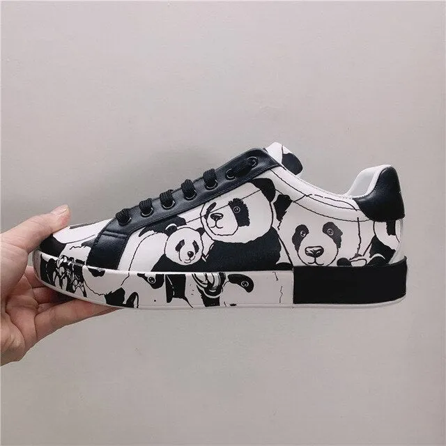 designer shoes china trainers flats stud embroidered sneakers rivet real leather women white metal italian embroidery crystal