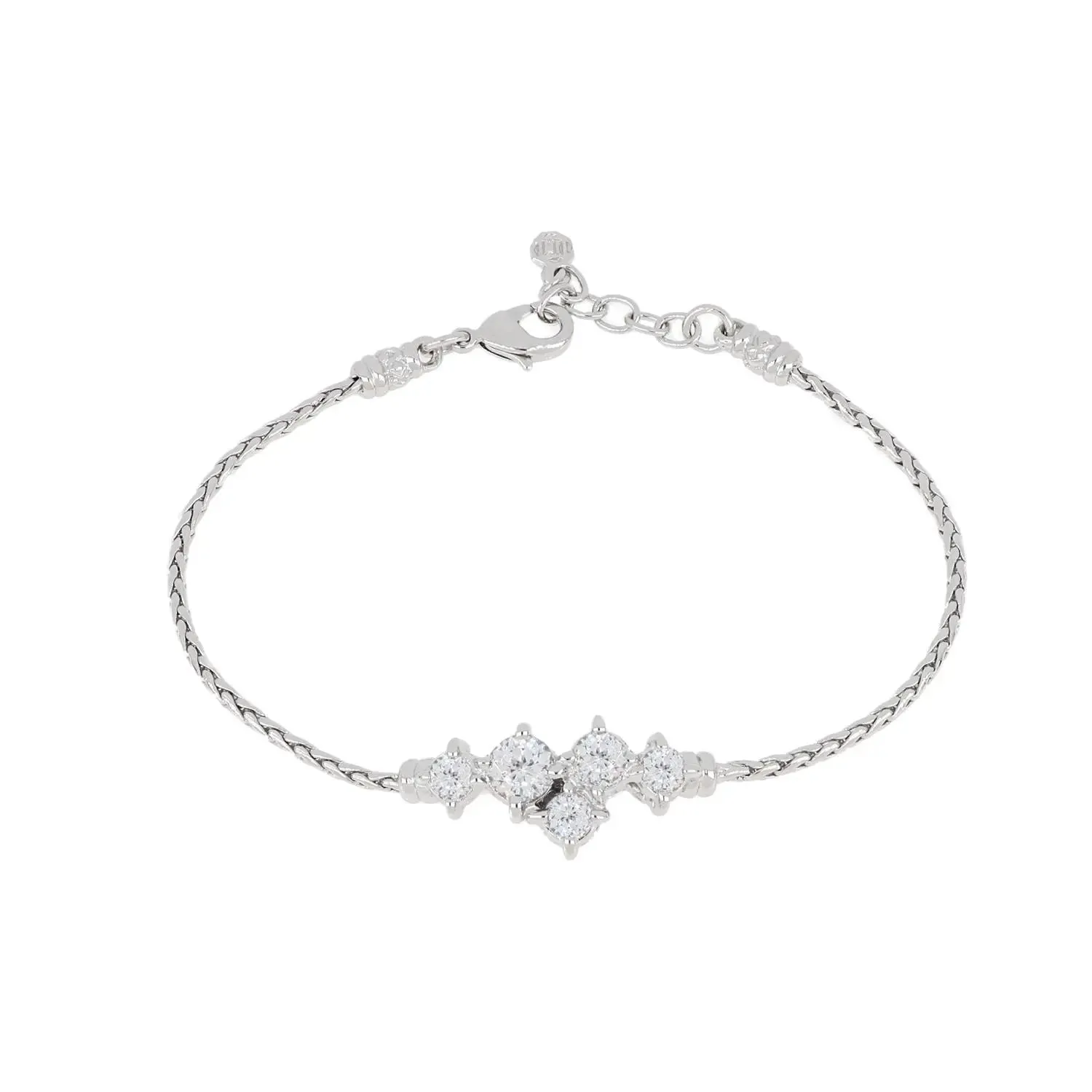 Diamante Cluster 104 - Single Strand Bracelet