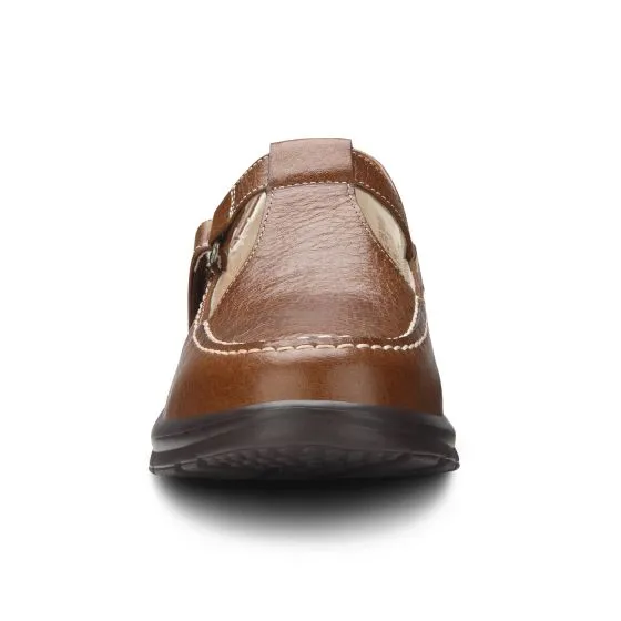 Dr. Comfort Women's Diabetic Casaual Shoe - Lu Lu - Chestnut