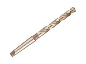 Drill America DWDTSCO19/32 19/32" HSS 2MT Cobalt Steel Taper Shank Drill Bit, DWDTSCO19/32