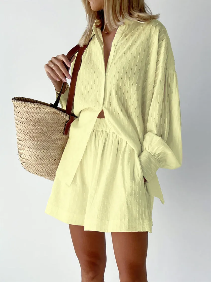 Eliza - Lightweight Top and Shorts Ensemble