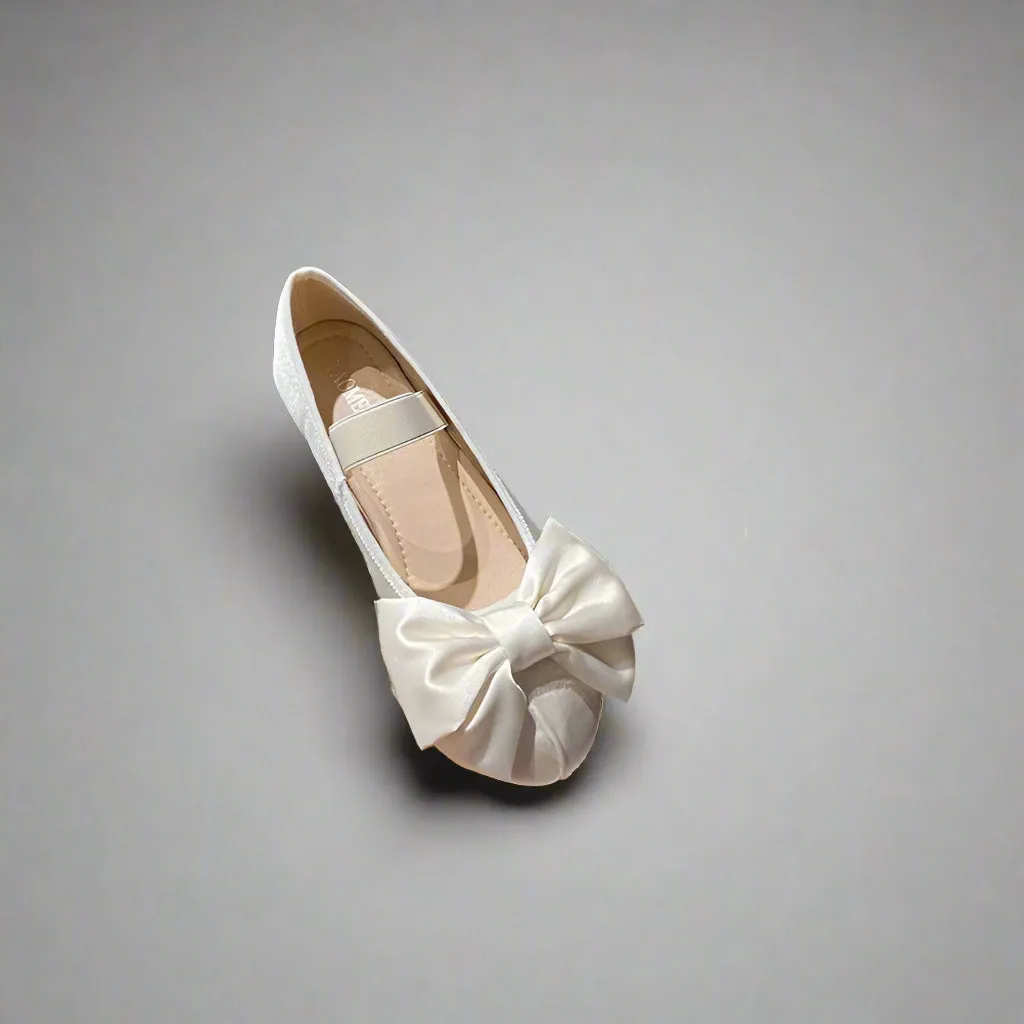 Emmeline Ballet Bow Pumps