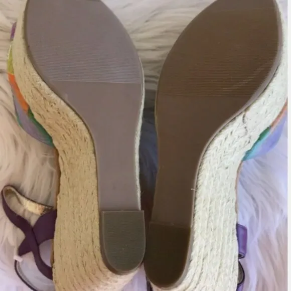 Espadrille Shoes 9 Kit Kat Club Bar Pvssy Lounge Platforms Cat ICON Los Angeles