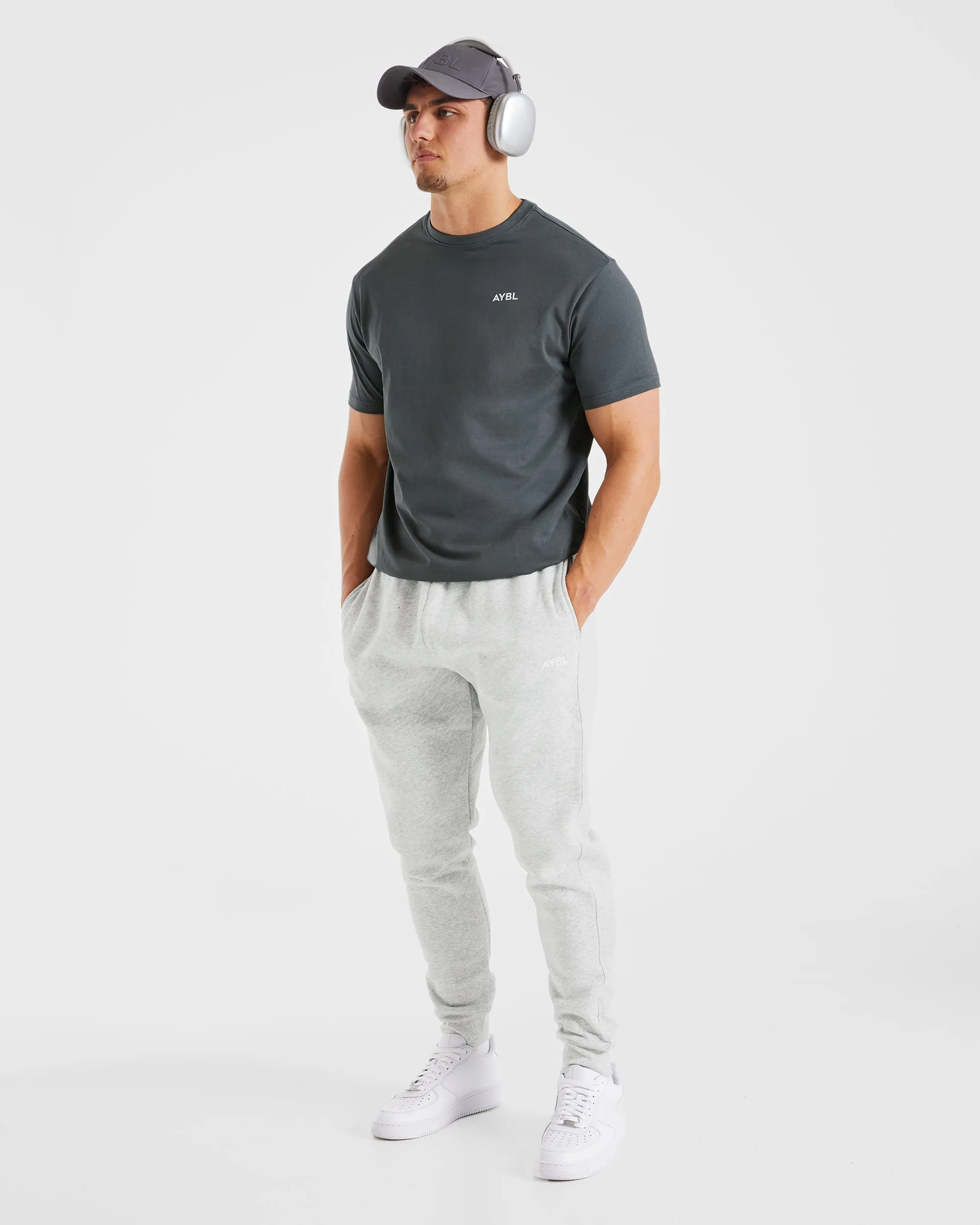 Essential Joggers - Grey Marl
