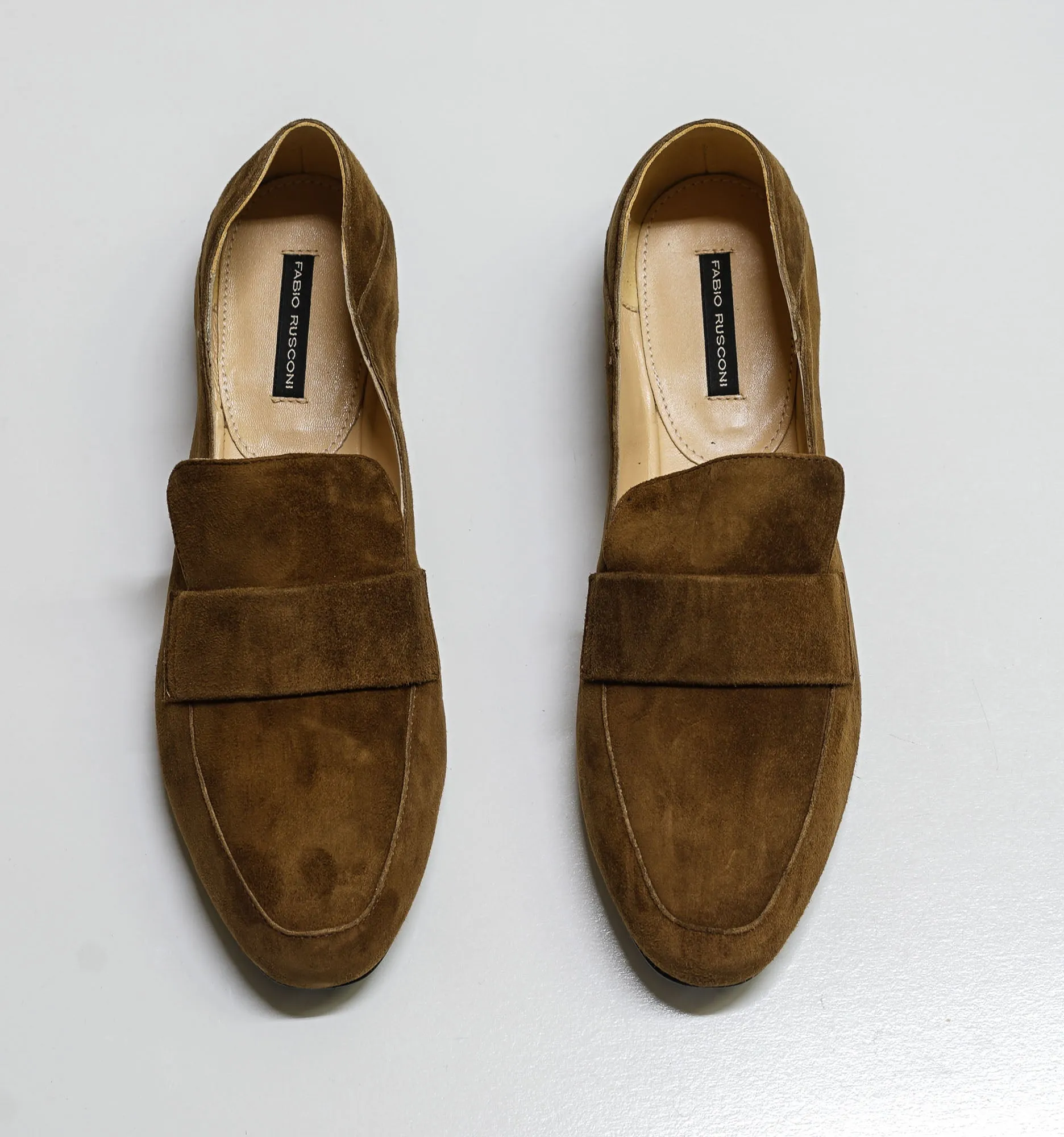 Fabio Rusconi Women's Monk Suede Shoe, Style number F4115