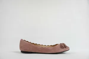 Fabio Rusconi Women's Suede Musk Tassle Flat Shoe F3771 40% OFF