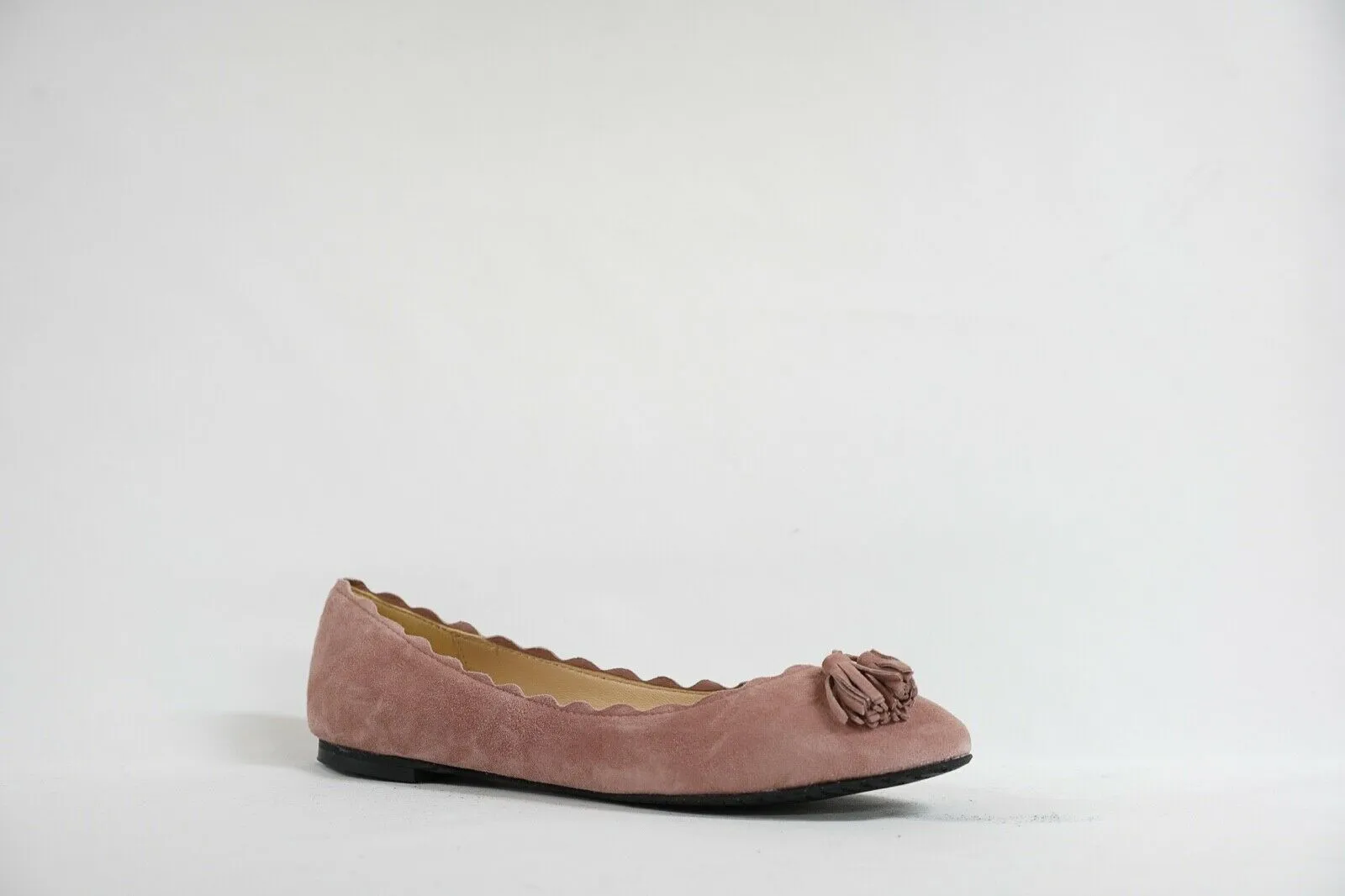 Fabio Rusconi Women's Suede Musk Tassle Flat Shoe F3771 40% OFF