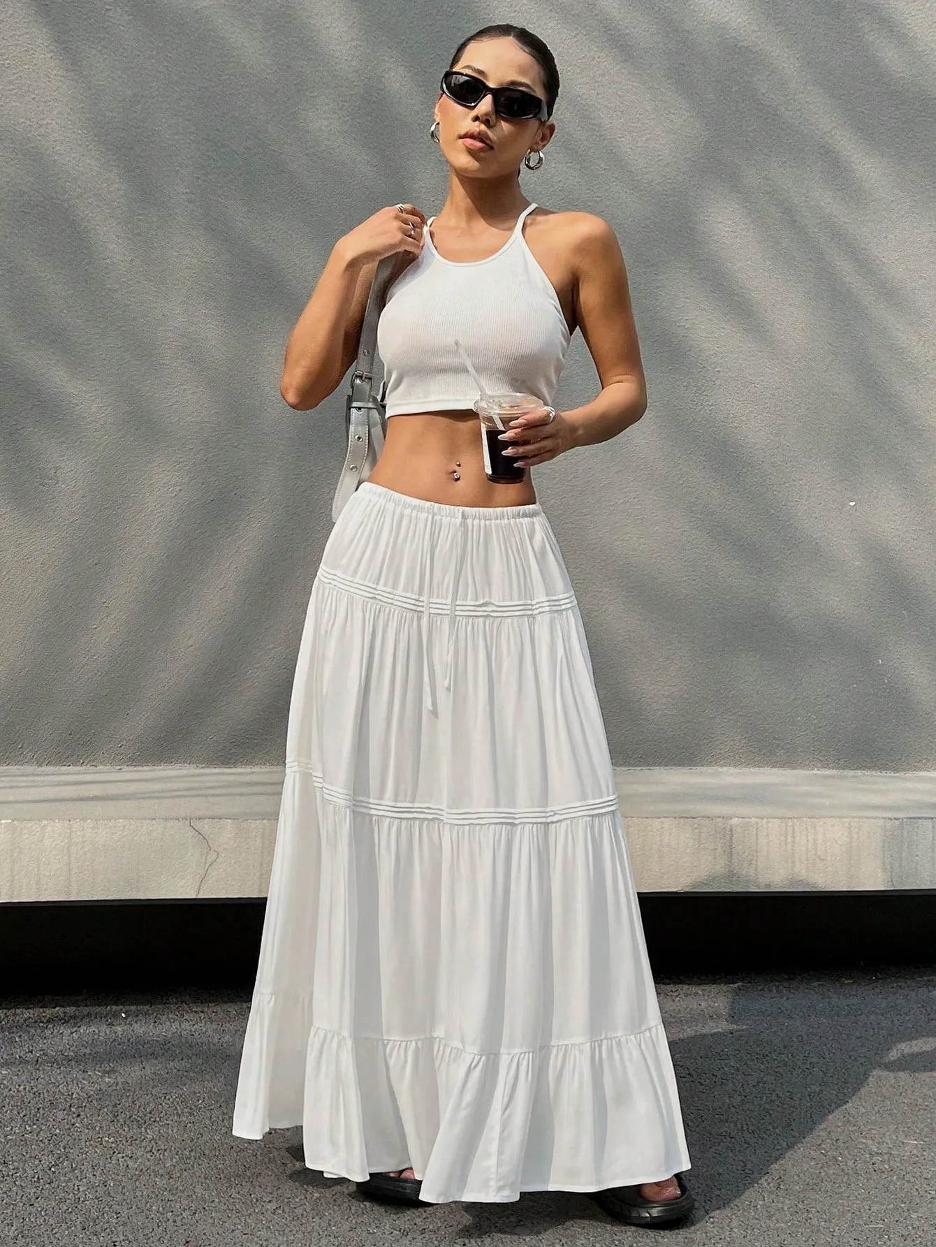 Falda Plisada Elegante para Mujer