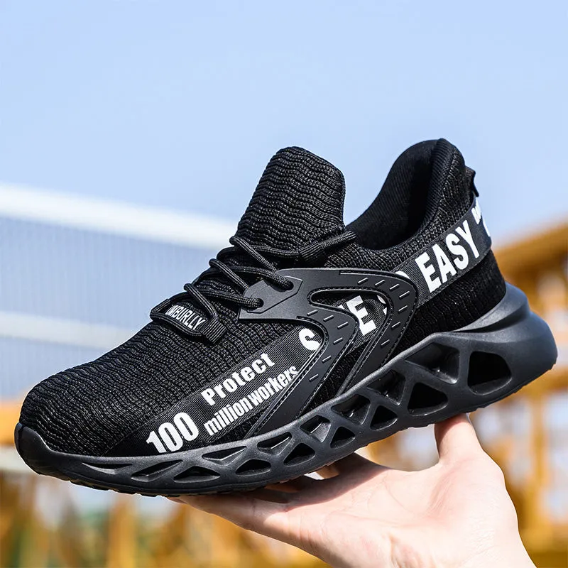 Fashion Men Orthopedic comfortable steel toe sneakers shoes