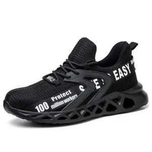 Fashion Men Orthopedic comfortable steel toe sneakers shoes