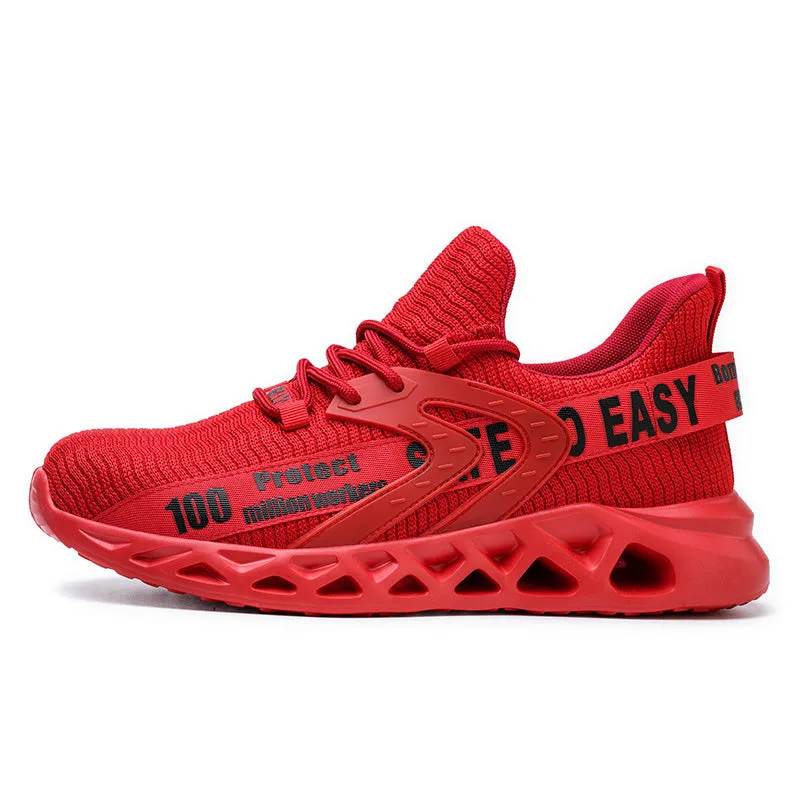Fashion Men Orthopedic comfortable steel toe sneakers shoes