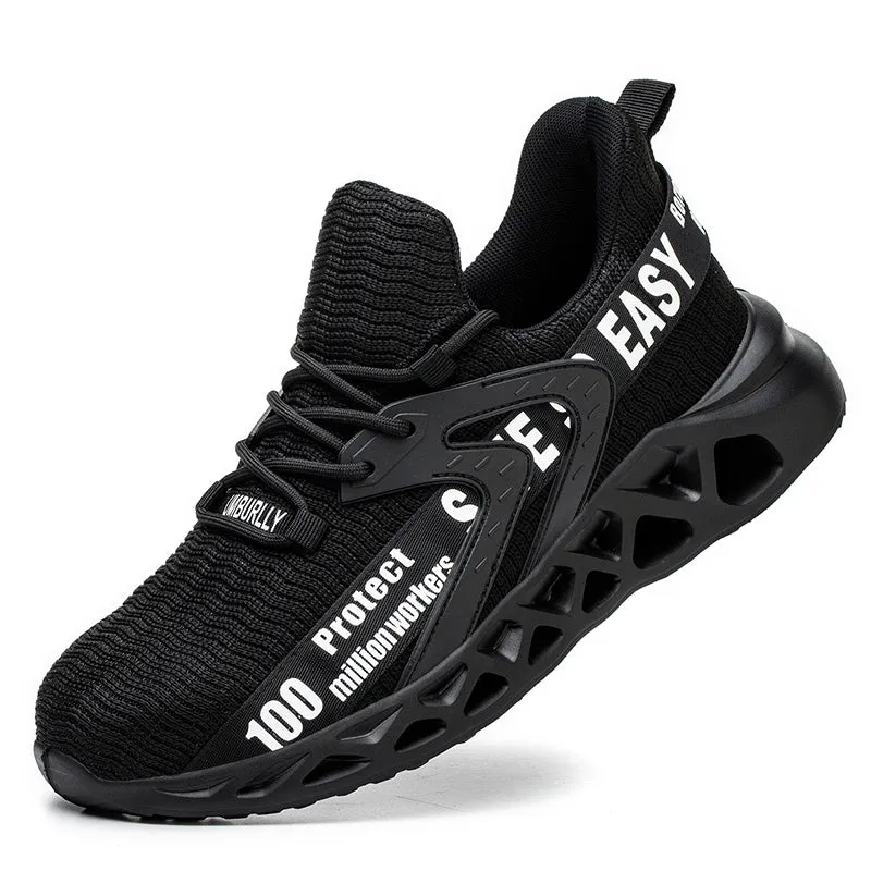 Fashion Men Orthopedic comfortable steel toe sneakers shoes