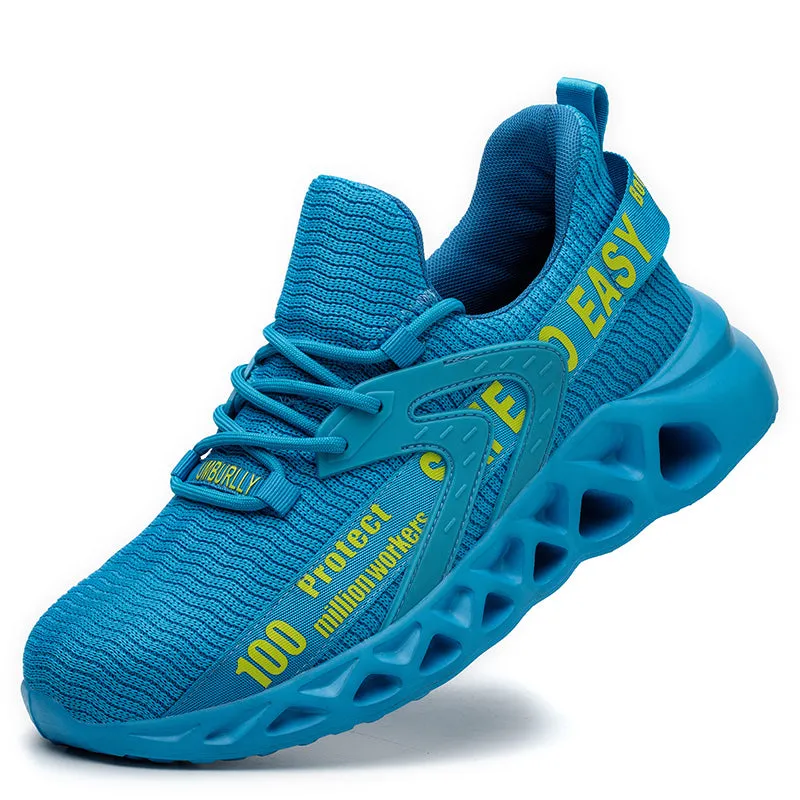 Fashion Men Orthopedic comfortable steel toe sneakers shoes