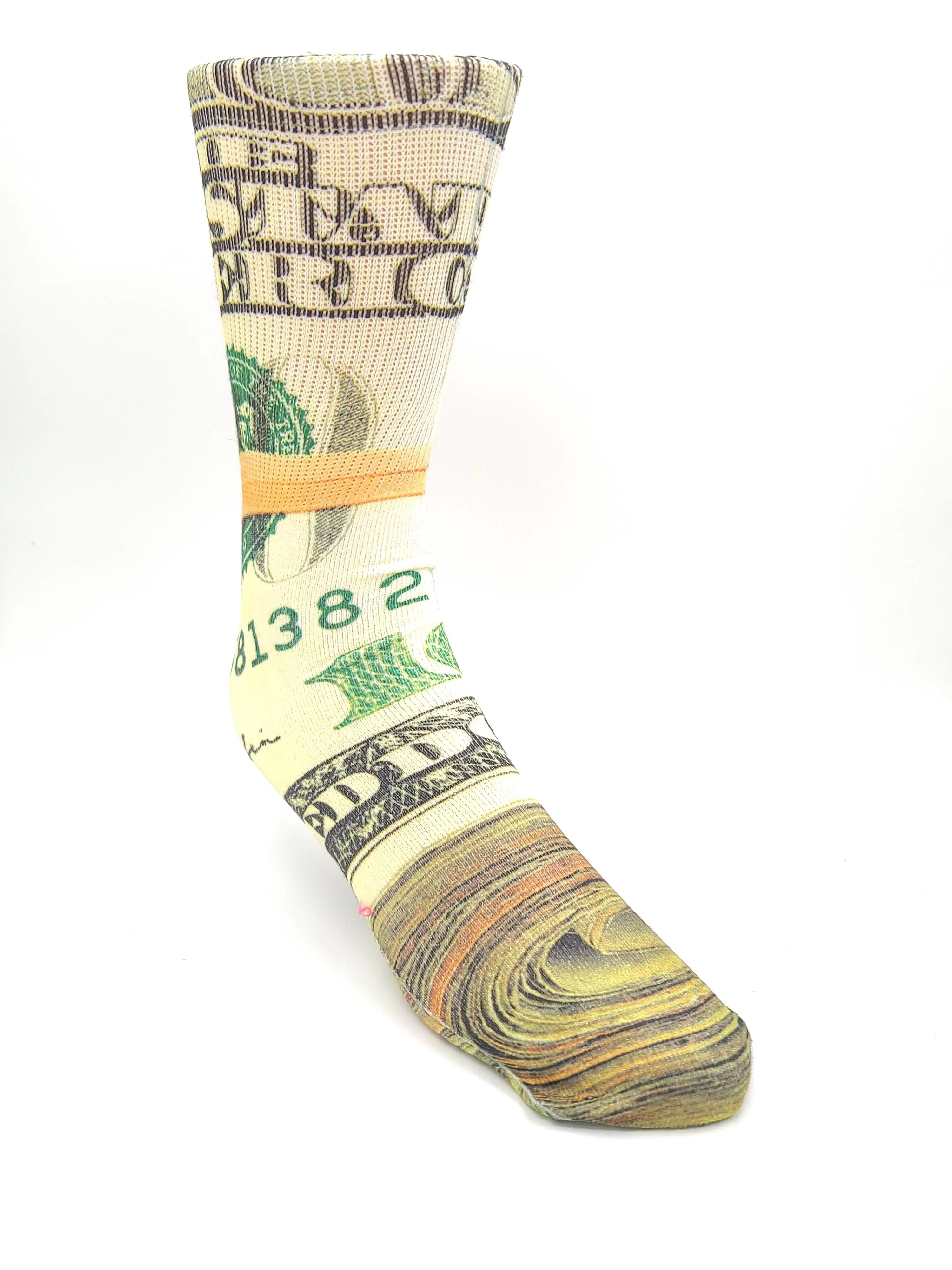Fashion Men's Novelty Socks - Money