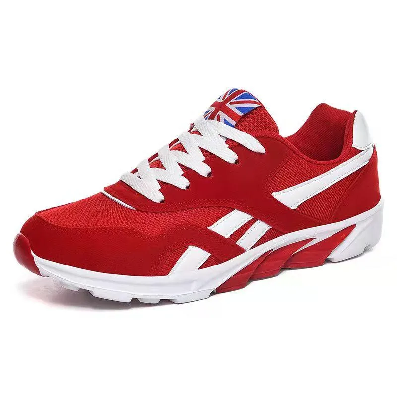 Fashion Sneakers for Men Casual Shoes Suede Breathable Light Men Sports Running Shoes