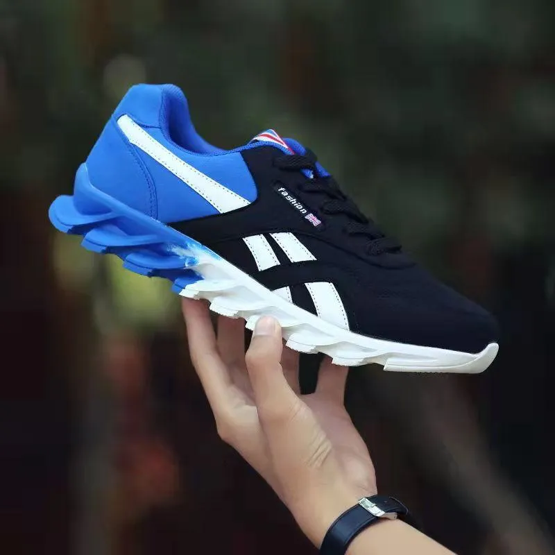 Fashion Sneakers for Men Casual Shoes Suede Breathable Light Men Sports Running Shoes