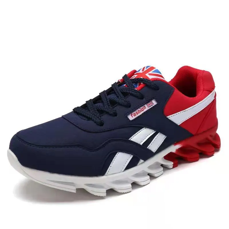 Fashion Sneakers for Men Casual Shoes Suede Breathable Light Men Sports Running Shoes